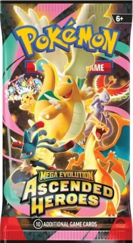 Pokémon Pokémon Mega Evolution Ascended Heroes Game Cards Pack product image